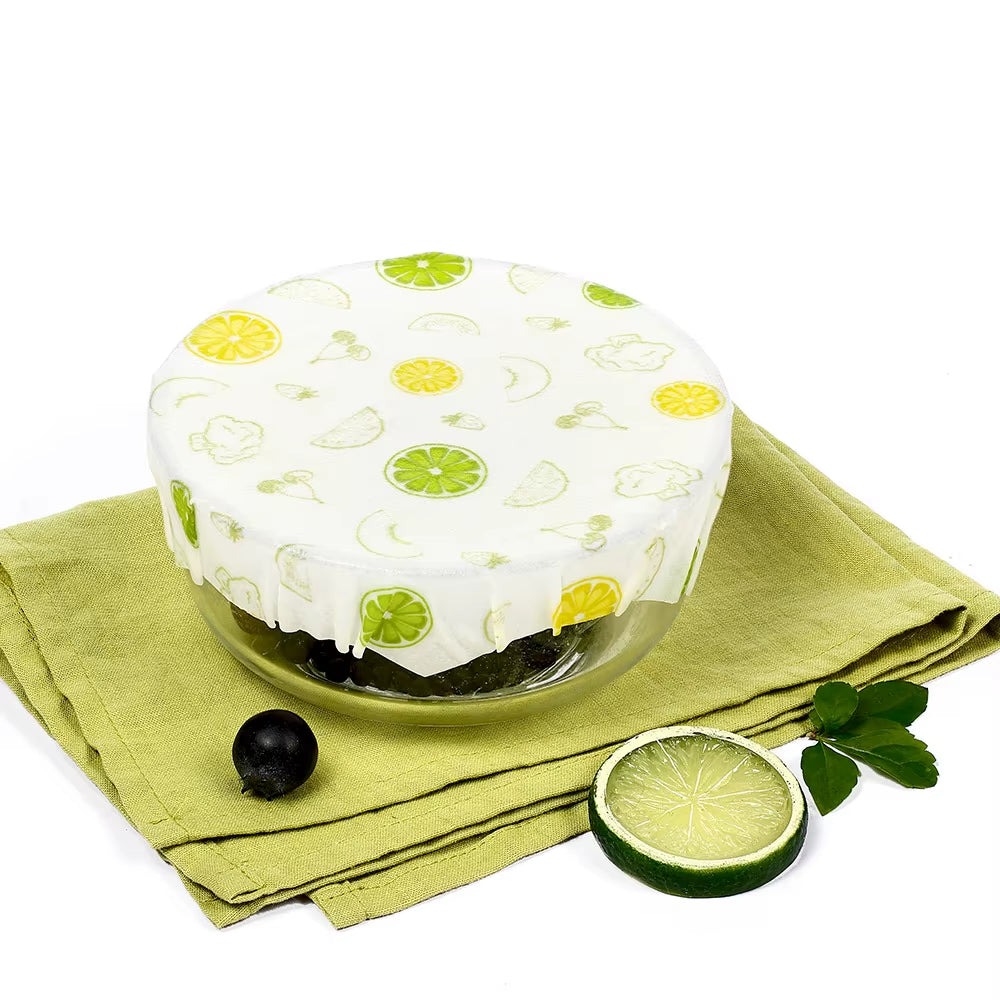 Bee Wax Wrap Organic Eco Friendly Reusable Fruit Sandwich Vegetable Natural Beeswax Food Wrapper Package Direct Factory