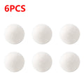 Wool Dryer Balls Reusable Softener Laundry 3/4/5Cm Laundry Ball Home Washing Balls Wool Dryer Balls Washing Machine Accessories