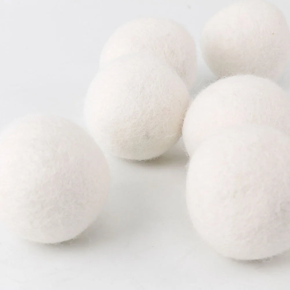 Wool Dryer Balls Reusable Softener Laundry 3/4/5Cm Laundry Ball Home Washing Balls Wool Dryer Balls Washing Machine Accessories