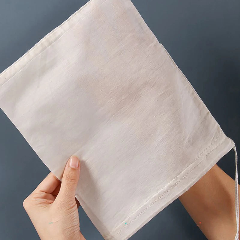 Reusable Cheese Cloth Cheesecloth Bags for Straining Nut Milk Bags Cold Brew Bags Tea Yogurt Coffee Filter Strainers Bag New