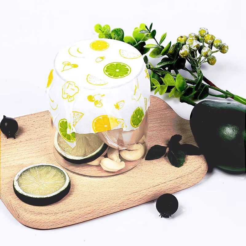 Bee Wax Wrap Organic Eco Friendly Reusable Fruit Sandwich Vegetable Natural Beeswax Food Wrapper Package Direct Factory